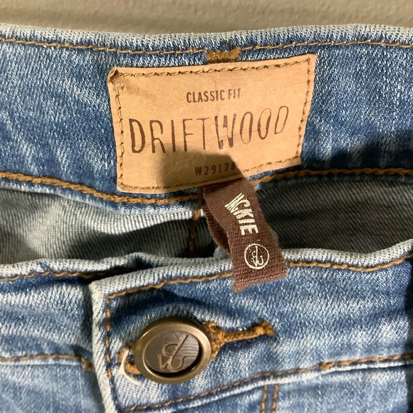 Driftwood Jackie Classic Fit Jeans Embroidered Floral - Picture 5 of 7